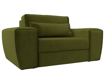 Кресло-кровать Лига-008, Зеленый (Микровельвет) НПБ в Йошкар-Оле