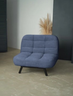 Кресло для сна Абри опора металл (синий) в Йошкар-Оле - изображение 8