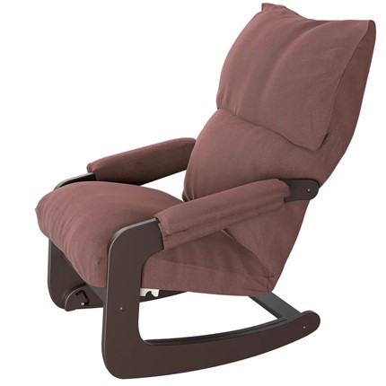 Кресло Трансформер Амадео ВСК №81 (каркас венге, сиденье коричнево-розовое) в Йошкар-Оле - изображение