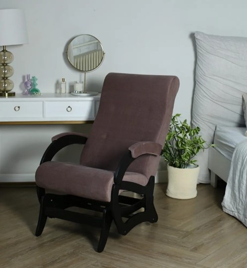 Маятниковое кресло Амелия, ткань кофе с молоком 35-Т-КМ в Йошкар-Оле - изображение 5