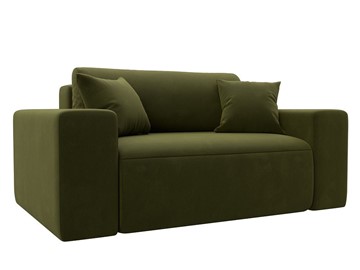 Кресло в гостиную Лига-036, Зеленый (Микровельвет) в Йошкар-Оле