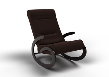 Кресло-качалка Мальта, ткань AMIGo шоколад 10-Т-Ш в Йошкар-Оле - предосмотр