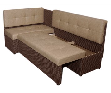 Кухонный угловой диван Нео КМ3 с механизмом 2000х1460 в Йошкар-Оле - предосмотр 7
