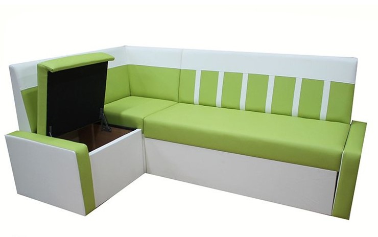 Угловой кухонный диван Квадро 2 со спальным местом в Йошкар-Оле - изображение 1