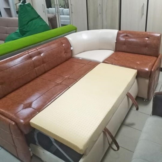 Кухонный угловой диван Нео КМ-08 в Йошкар-Оле - изображение 4