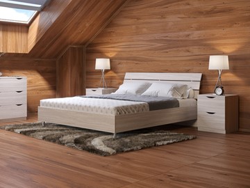 Двуспальная кровать Rest 1, 180х200, дуб шамони в Йошкар-Оле