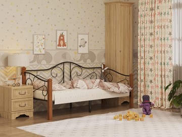 Кровать детская Гарда 7, 90х200, черная в Йошкар-Оле - предосмотр