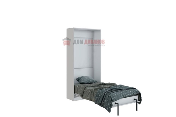 Кровать-шкаф Велена 1, 800х2000, цвет белый в Йошкар-Оле - изображение