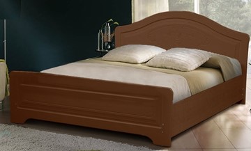 Полутороспальная кровать Ивушка-5 2000х1400, цвет Итальянский орех в Йошкар-Оле