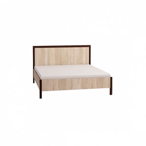 Двуспальная кровать Bauhaus 2 + 2.1 Основание с гибкими ламелями 1600, Дерево, Дуб Сонома в Йошкар-Оле - предосмотр