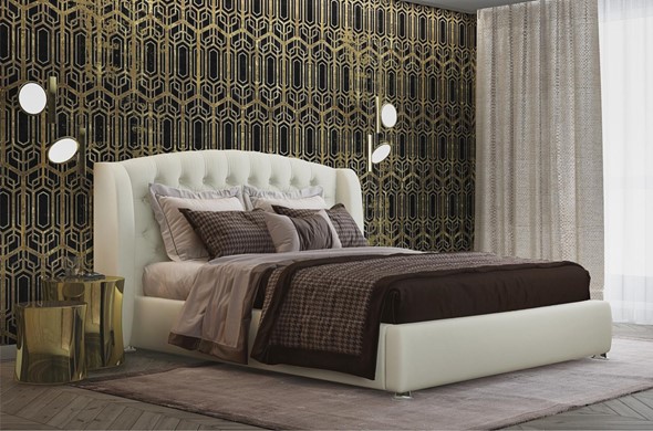 Кровать спальная Сильва Модерн 180х200 (с основание) в Йошкар-Оле - изображение