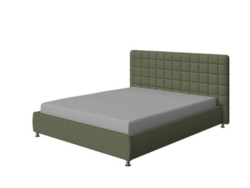 Кровать двуспальная Corso-3 160х200, Искусственная шерсть (Лама Авокадо) в Йошкар-Оле
