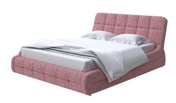 Кровать 2-спальная Corso-6 140x200, Рогожка (Levis 62 Розовый) в Йошкар-Оле