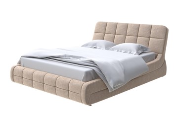 Кровать спальная Corso-6 200х200, Флок (Бентлей Какао) в Йошкар-Оле