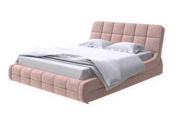 Двуспальная кровать Corso-6 200х200, Флок (Бентлей Мокко) в Йошкар-Оле
