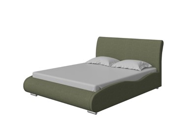 Кровать в спальню Corso-8 Lite 140x200, Искусственная шерсть (Лама Авокадо) в Йошкар-Оле