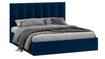 Кровать Эмбер тип 1 (Велюр Confetti Blue) в Йошкар-Оле