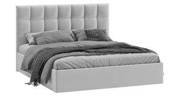 Кровать двуспальная Эмбер тип 1 (Велюр Confetti Silver) в Йошкар-Оле