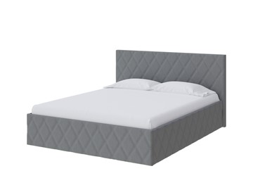 Спальная кровать Fresco 140х200, Рогожка (Savana Grey (серый)) в Йошкар-Оле