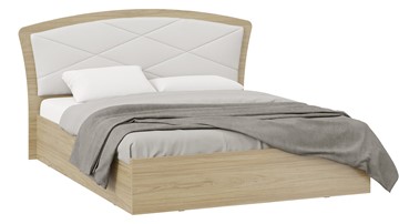 Спальная кровать с подъемным механизмом Сэнди Тип 1 без заглушины (Вяз благородный/Белый) в Йошкар-Оле