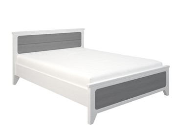 Кровать двуспальная Соня 1400, Белый/Серый в Йошкар-Оле