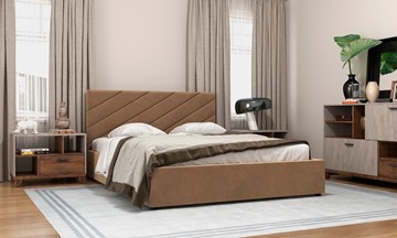 Кровать в спальню Юта 160х200 (вариант 3) с основанием в Йошкар-Оле