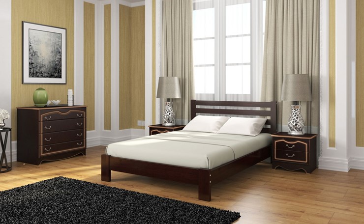 Кровать двуспальная Вероника (Белый Античный) 160х200 в Йошкар-Оле - изображение 4