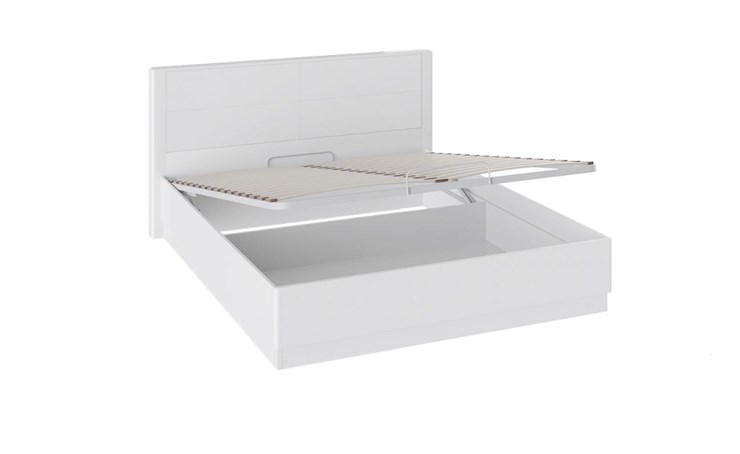 Кровать с механизмом двуспальная Наоми 1600, цвет Белый глянец СМ-208.01.02 в Йошкар-Оле - изображение 1