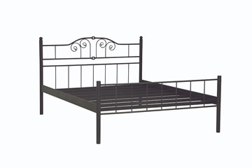 Двухспальная кровать 42.26-01 БОСТОН, металл черный в Йошкар-Оле