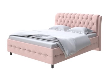 Кровать двуспальная Como (Veda) 4 180х200, Велюр (Ultra Розовый мусс) в Йошкар-Оле