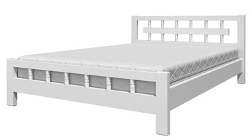Спальная кровать Натали-5 (Белый Античный) 120х200 в Йошкар-Оле