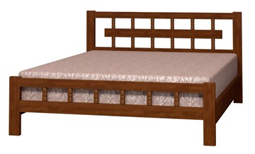 Спальная кровать Натали-5 (Орех) 120х200 в Йошкар-Оле