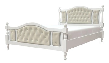 Спальная кровать Жасмин (Белый античный) 160х200 в Йошкар-Оле