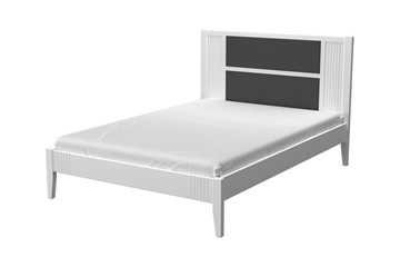 Полутороспальная кровать Бетти из массива сосны (Белый Античный) 160х200 в Йошкар-Оле - предосмотр