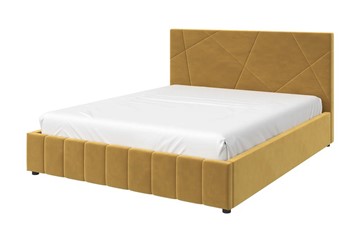 Спальная кровать Нельсон Абстракция 140х200 (вариант 1) с основанием в Йошкар-Оле