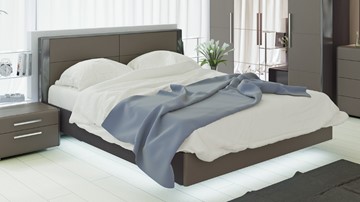 Кровать Наоми 1600, цвет Фон серый, Джут СМ-208.01.01 в Йошкар-Оле