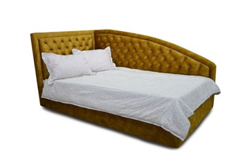 Кровать угловая без механизма с низкими ножками Грета 1740х2150 мм в Йошкар-Оле