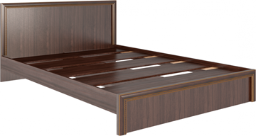 Двуспальная кровать Беатрис М16 (Орех Гепланкт) в Йошкар-Оле