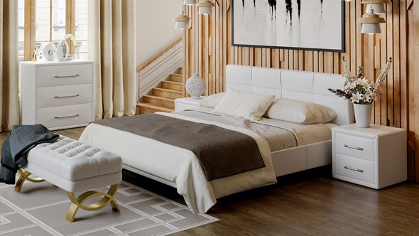 Модульная спальня Элис (Белый) в Йошкар-Оле - изображение