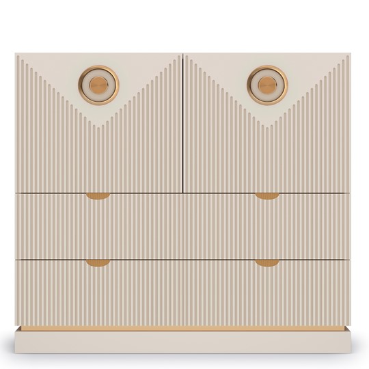 Комод в спальню Капри (Сатин) с ящиками в Йошкар-Оле - изображение 2
