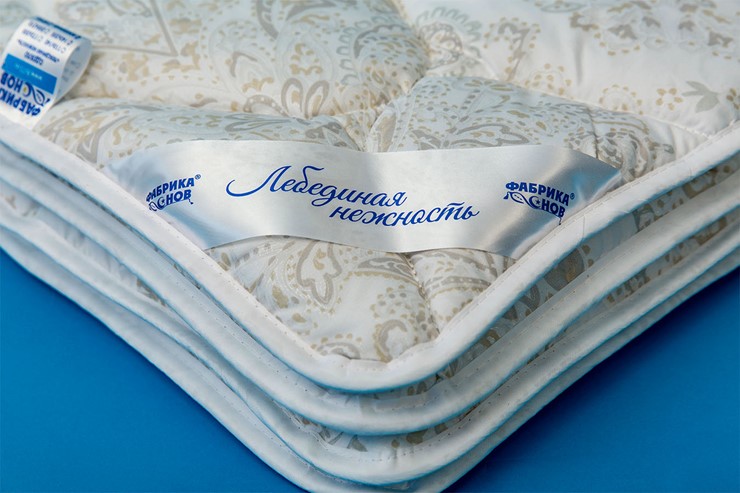 Одеяло всесезонное полутороспальное Лебединая нежность в Йошкар-Оле - изображение 1