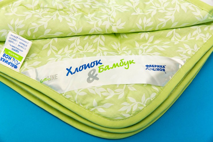 Одеяло лёгкое полутороспальное Хлопок & Бамбук в Йошкар-Оле - изображение 1