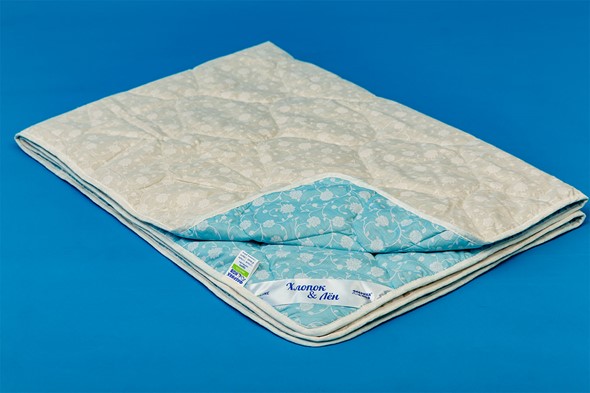 Одеяло легкое двуспальное Хлопок &  Лен в Йошкар-Оле - изображение