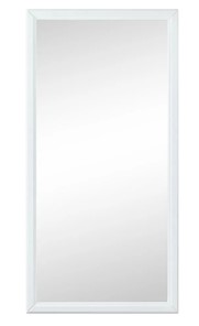 Настенное зеркало в спальню Ника (белый) 119,5 см x 60 см в Йошкар-Оле