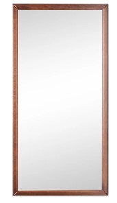 Зеркало навесное Ника (Средне-коричневый) 119,5 см x 60 см в Йошкар-Оле