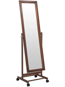 Зеркало напольное BeautyStyle 27 (135х42,5см) Средне-коричневый в Йошкар-Оле