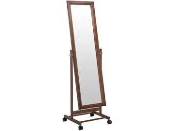 Зеркало напольное в гардероб В 27Н (средне-коричневый) в Йошкар-Оле