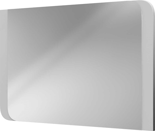 Зеркало настенное Вива Белый глянец / Платина в Йошкар-Оле - изображение