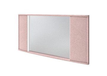 Зеркало прямоугольное Vittoria с подсветкой, Велюр (Ultra Розовый мусс) в Йошкар-Оле