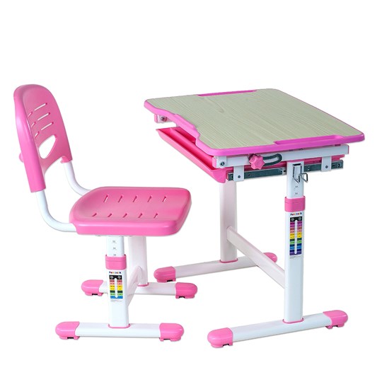 Растущая парта и стул Piccolino Pink в Йошкар-Оле - изображение 1